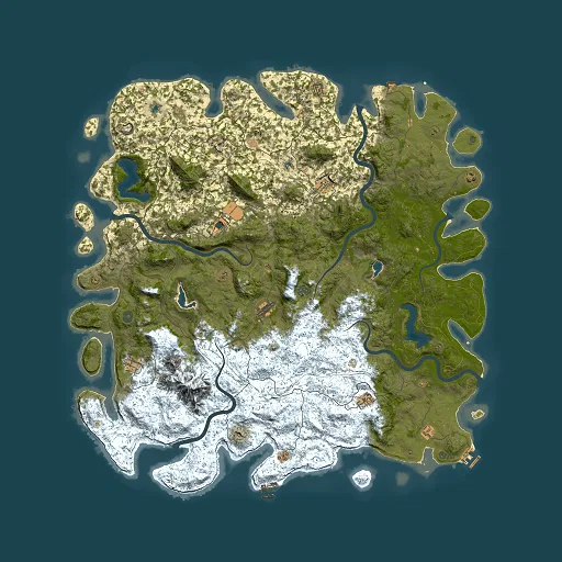 Rust map seed 173875777, 6000x6000m top-down preview