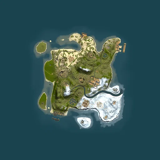Rust map seed 1472980032, 2500x2500m top-down preview