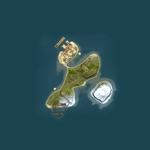 Rust map seed 1462603064, 1500x1500m top-down preview
