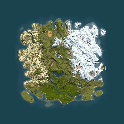 Rust map seed 564699703, 4500x4500m top-down preview