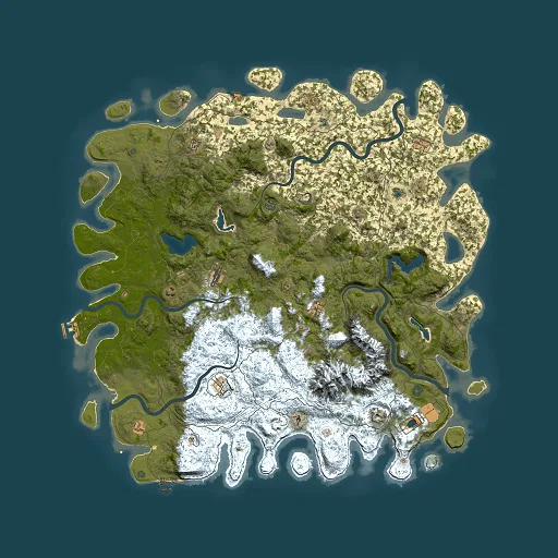 Rust map seed 1451855056, 6000x6000m top-down preview