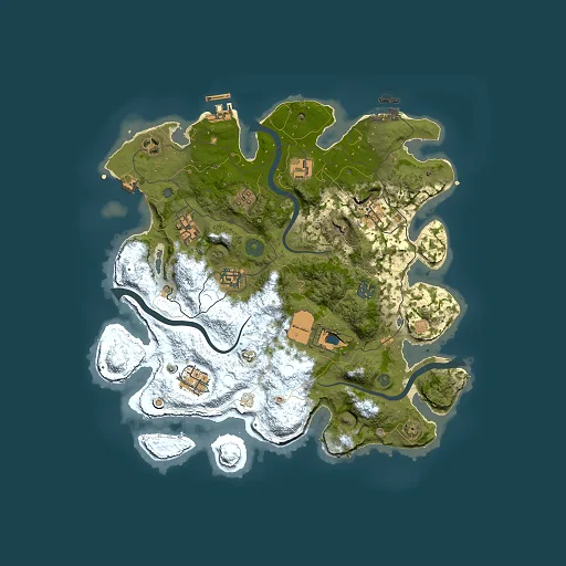 Rust map seed 730357783, 3500x3500m top-down preview