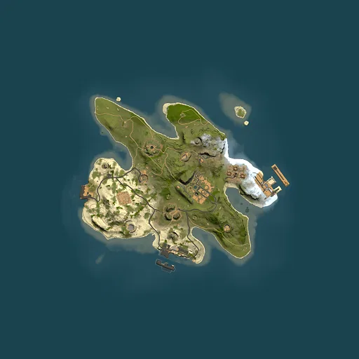 Rust map seed 898184629, 2000x2000m top-down preview
