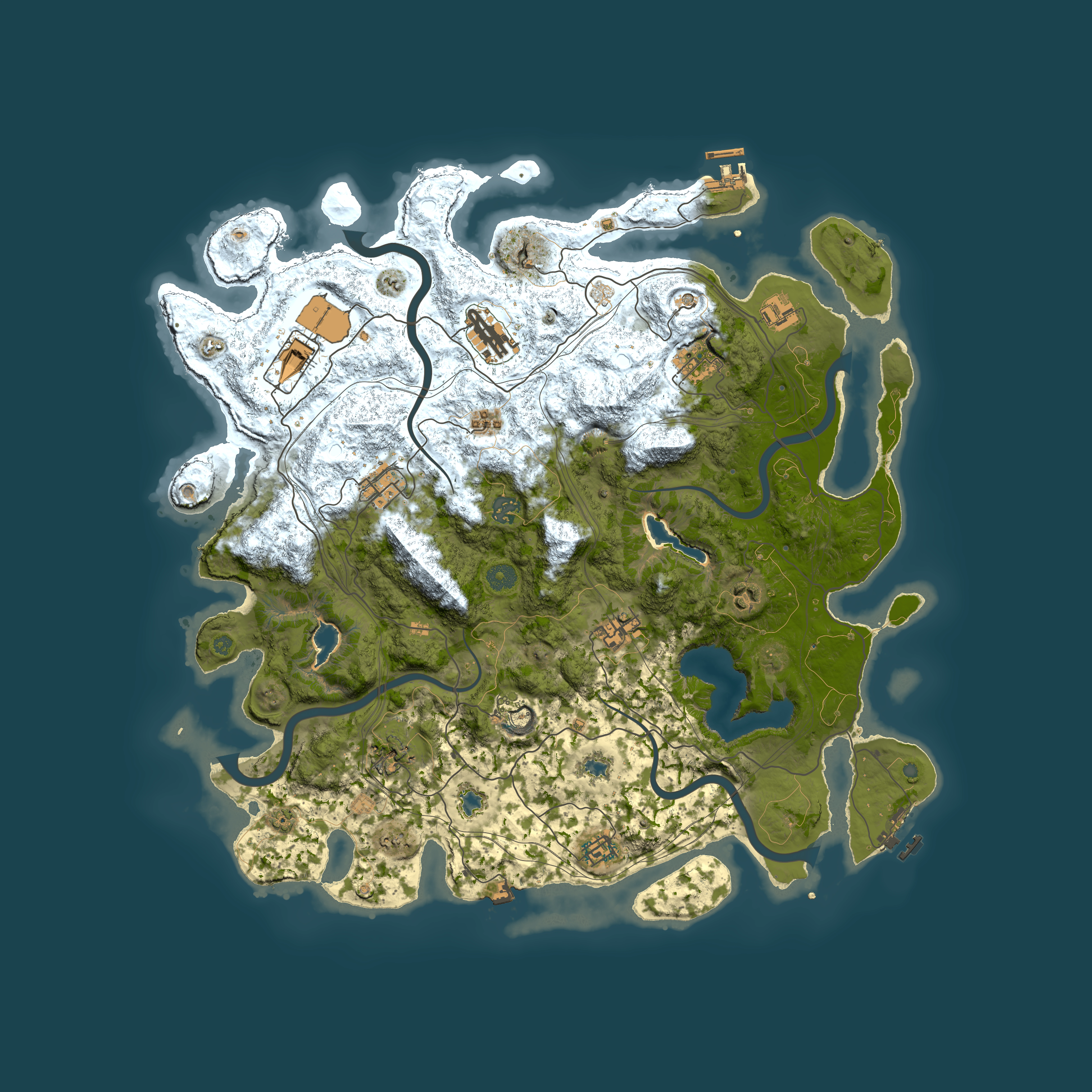 Full top-down render of Rust map seed 789958078, 4500x4500m