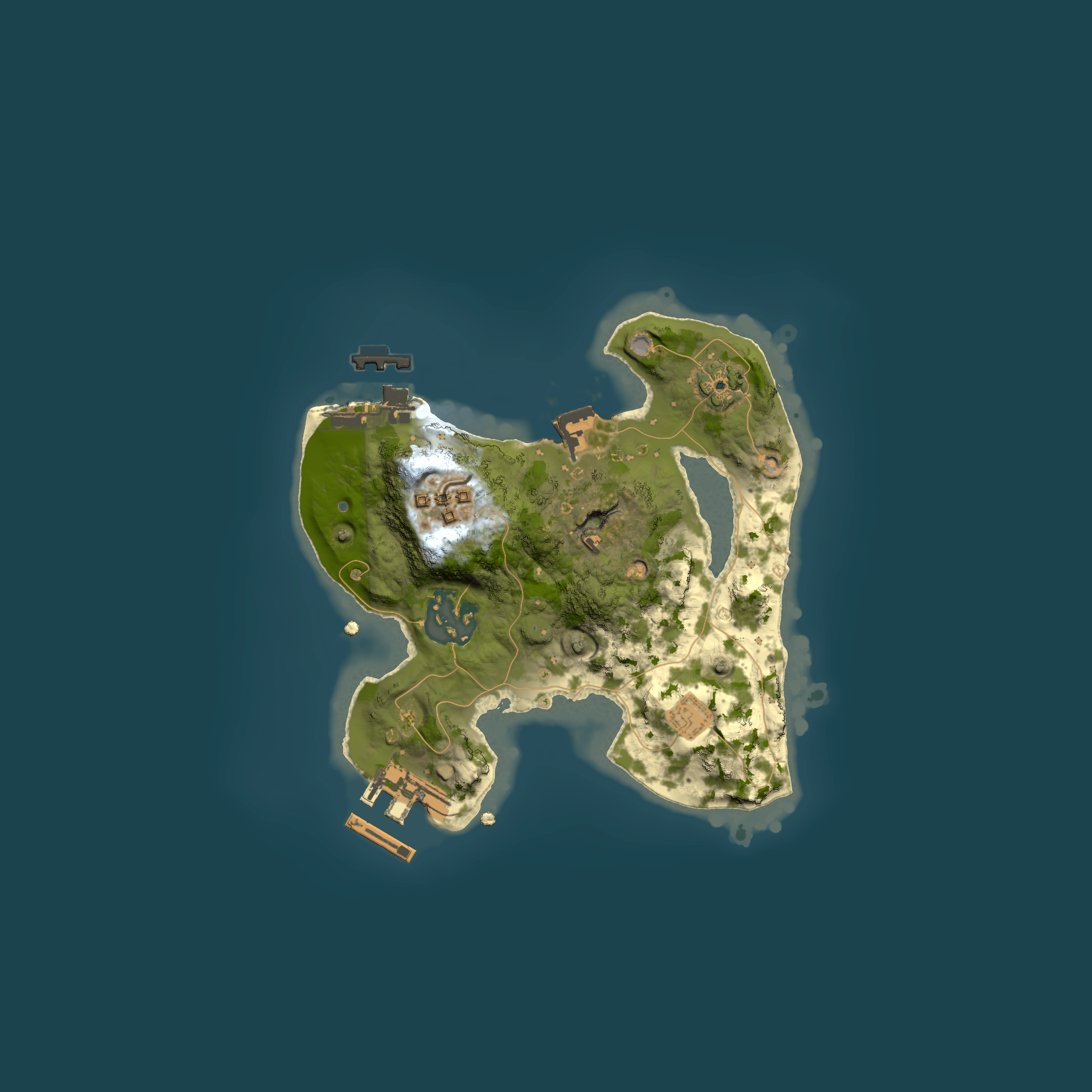 Full top-down render of Rust map seed 1269502916, 2000x2000m