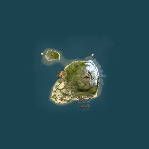 Rust map seed 461652684, 1500x1500m top-down preview