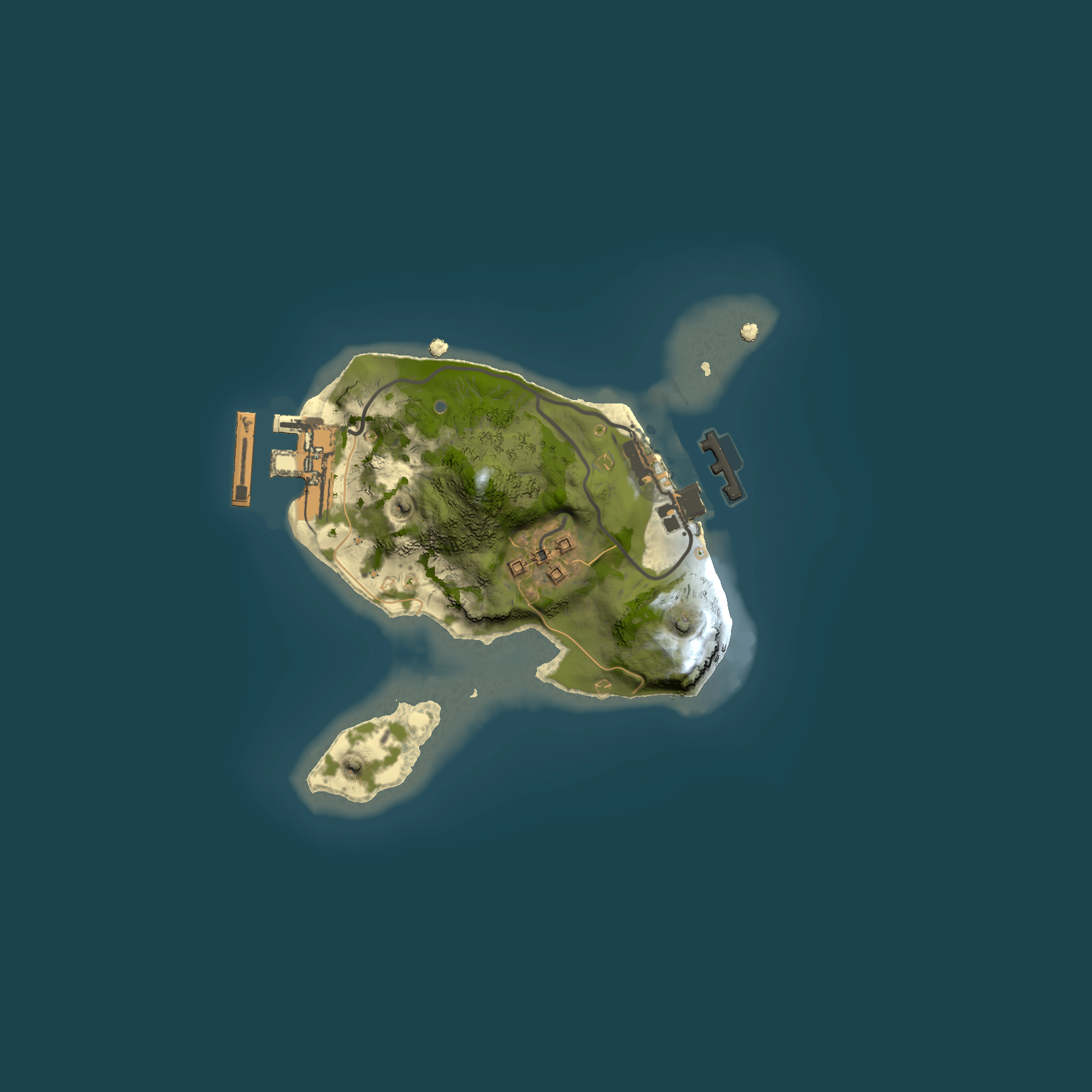 Full top-down render of Rust map seed 1149139503, 1500x1500m