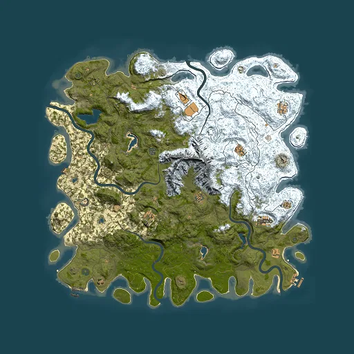 Rust map seed 199330180, 5500x5500m top-down preview