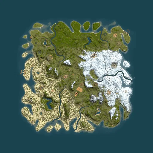Rust map seed 1093148746, 5500x5500m top-down preview