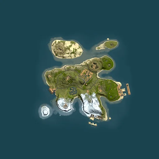 Rust map seed 435349962, 2000x2000m top-down preview