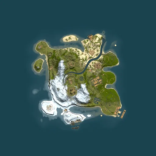 Rust map seed 1655148646, 2500x2500m top-down preview