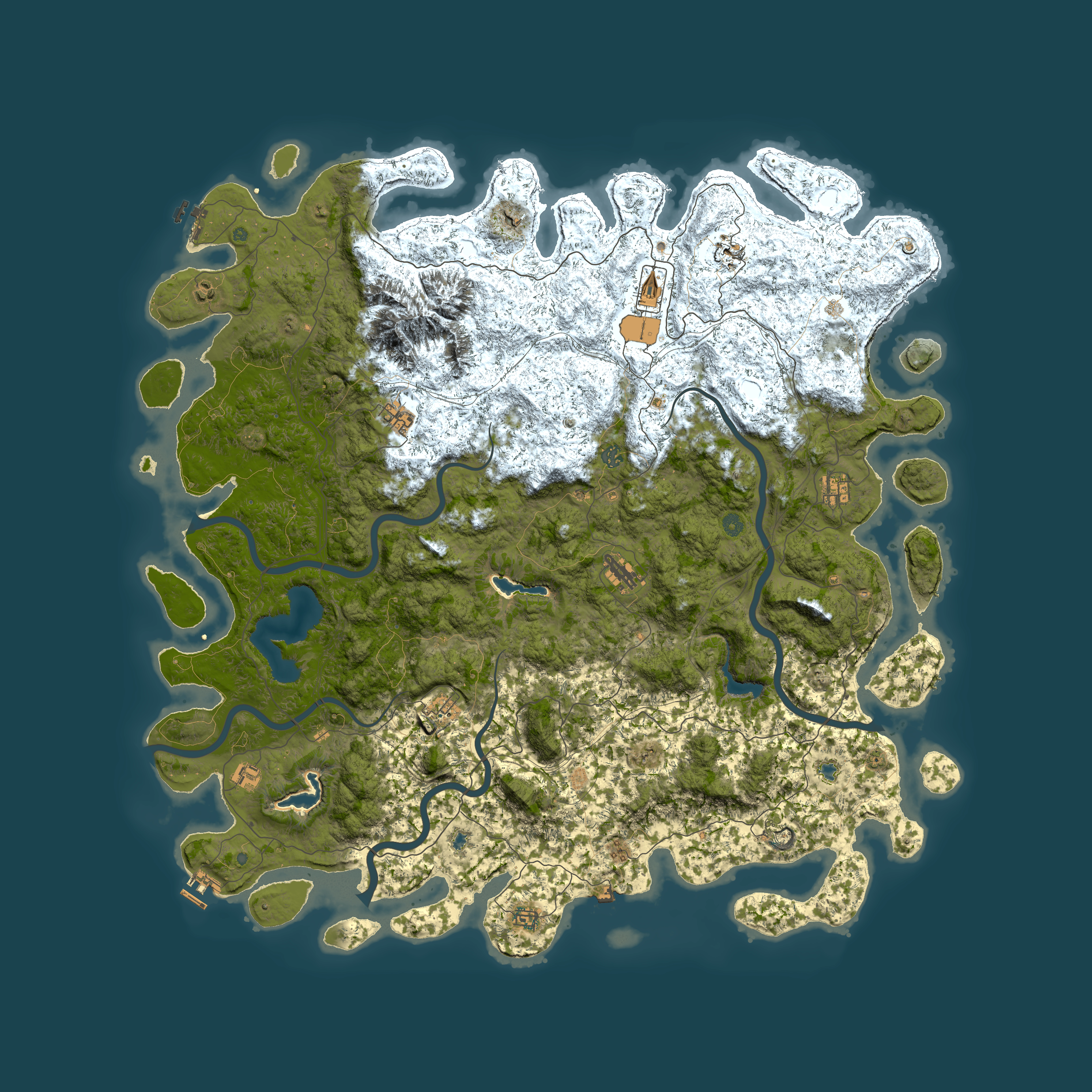 Full top-down render of Rust map seed 1554846219, 6000x6000m