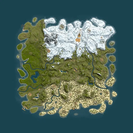 Rust map seed 1554846219, 6000x6000m top-down preview