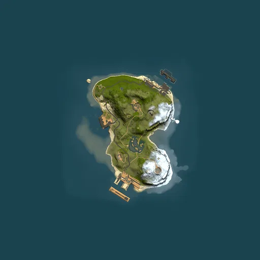 Rust map seed 869569343, 1500x1500m top-down preview
