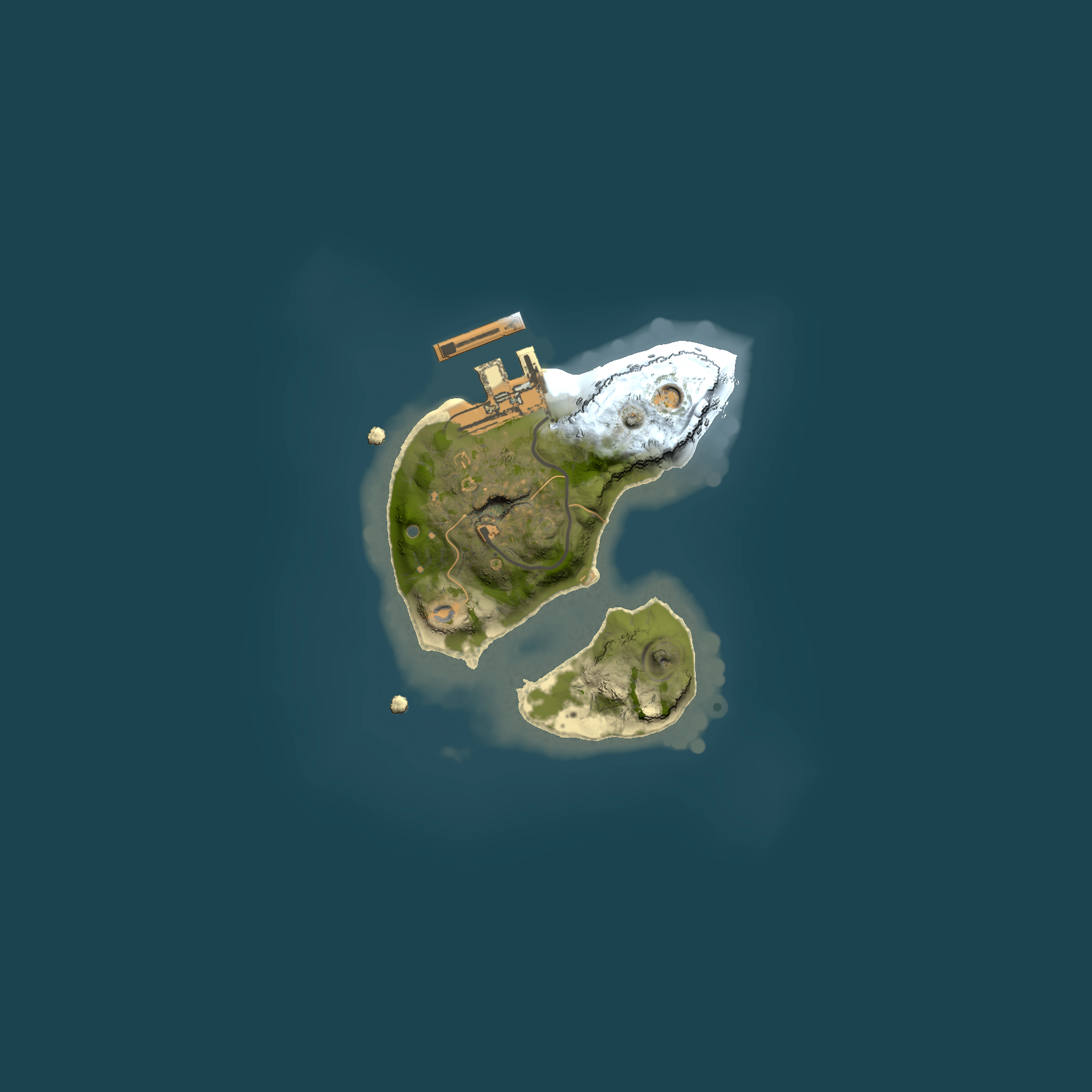 Full top-down render of Rust map seed 923624207, 1500x1500m