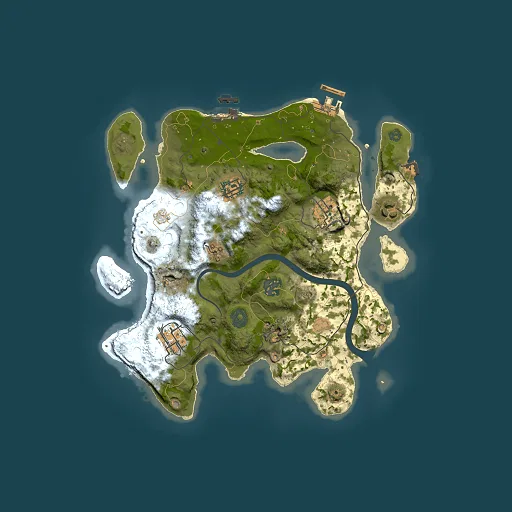 Rust map seed 1548765937, 3000x3000m top-down preview