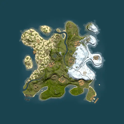 Rust map seed 1508996531, 3000x3000m top-down preview