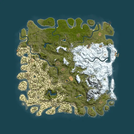 Rust map seed 1915918268, 6000x6000m top-down preview