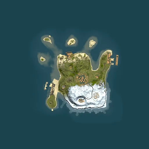 Rust map seed 1428289541, 2000x2000m top-down preview
