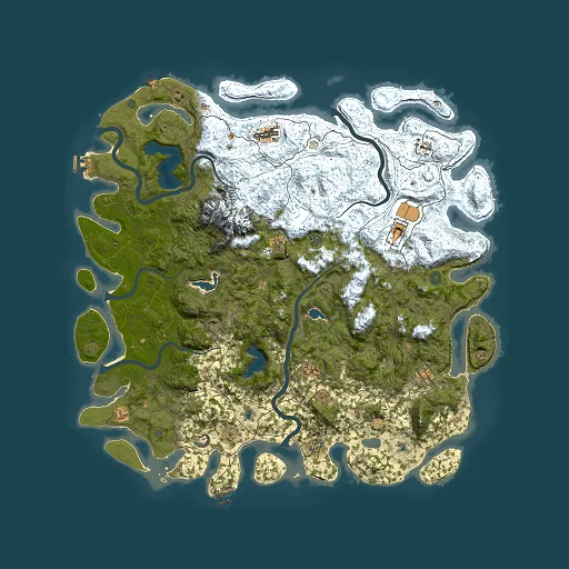 Rust map seed 822094831, 5500x5500m top-down preview