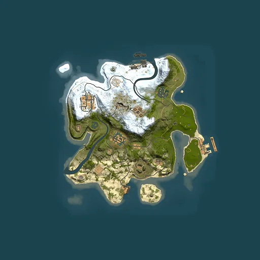 Rust map seed 1784459932, 2500x2500m top-down preview