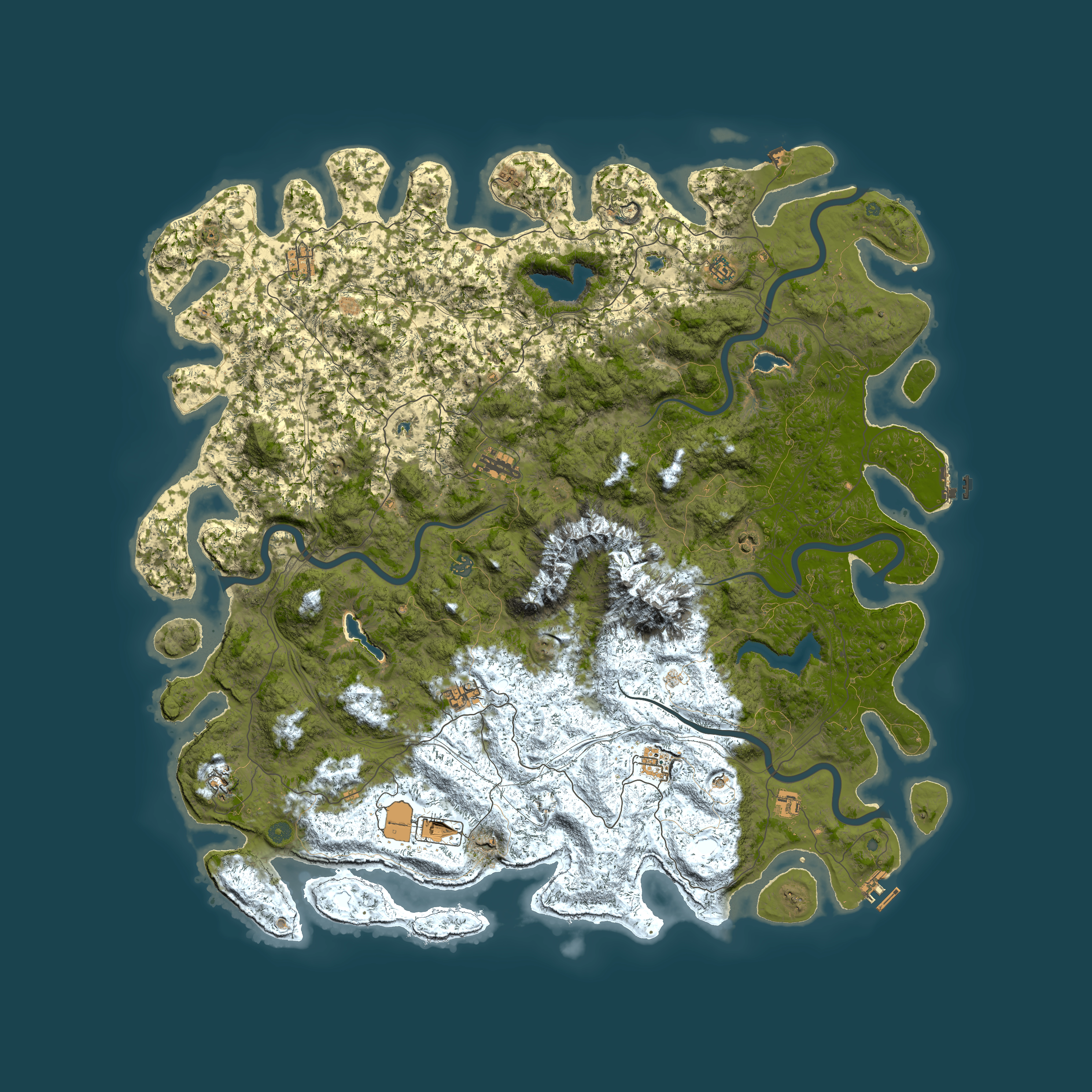 Full top-down render of Rust map seed 348019135, 6000x6000m