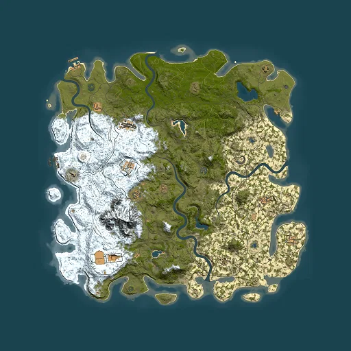 Rust map seed 1076800980, 5500x5500m top-down preview