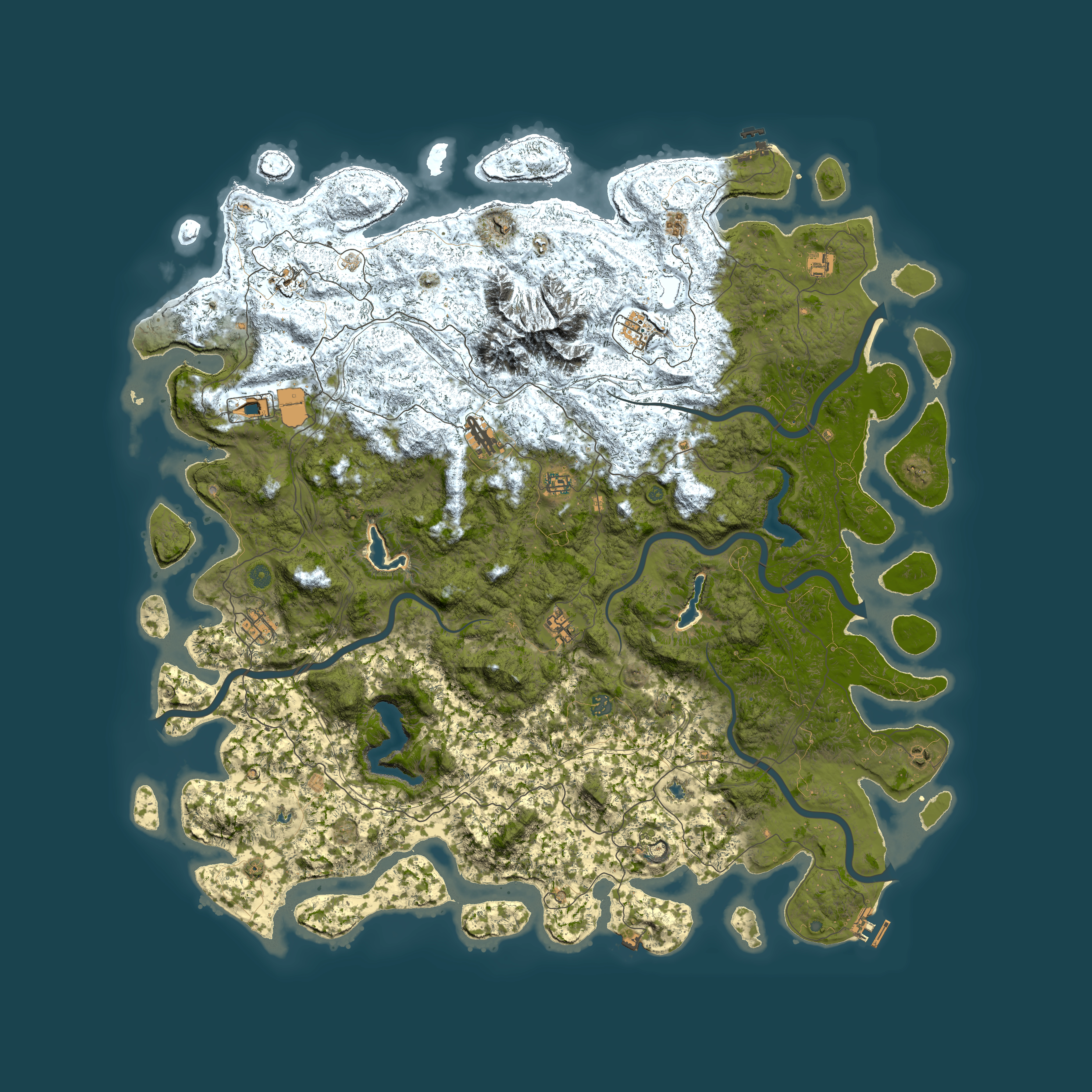 Full top-down render of Rust map seed 902310486, 6000x6000m