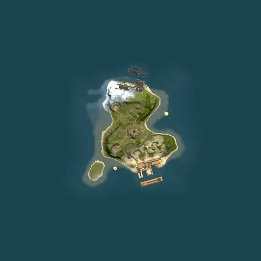 Rust map seed 1467044630, 1500x1500m top-down preview