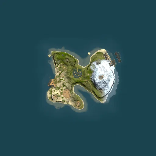 Rust map seed 342950722, 1500x1500m top-down preview