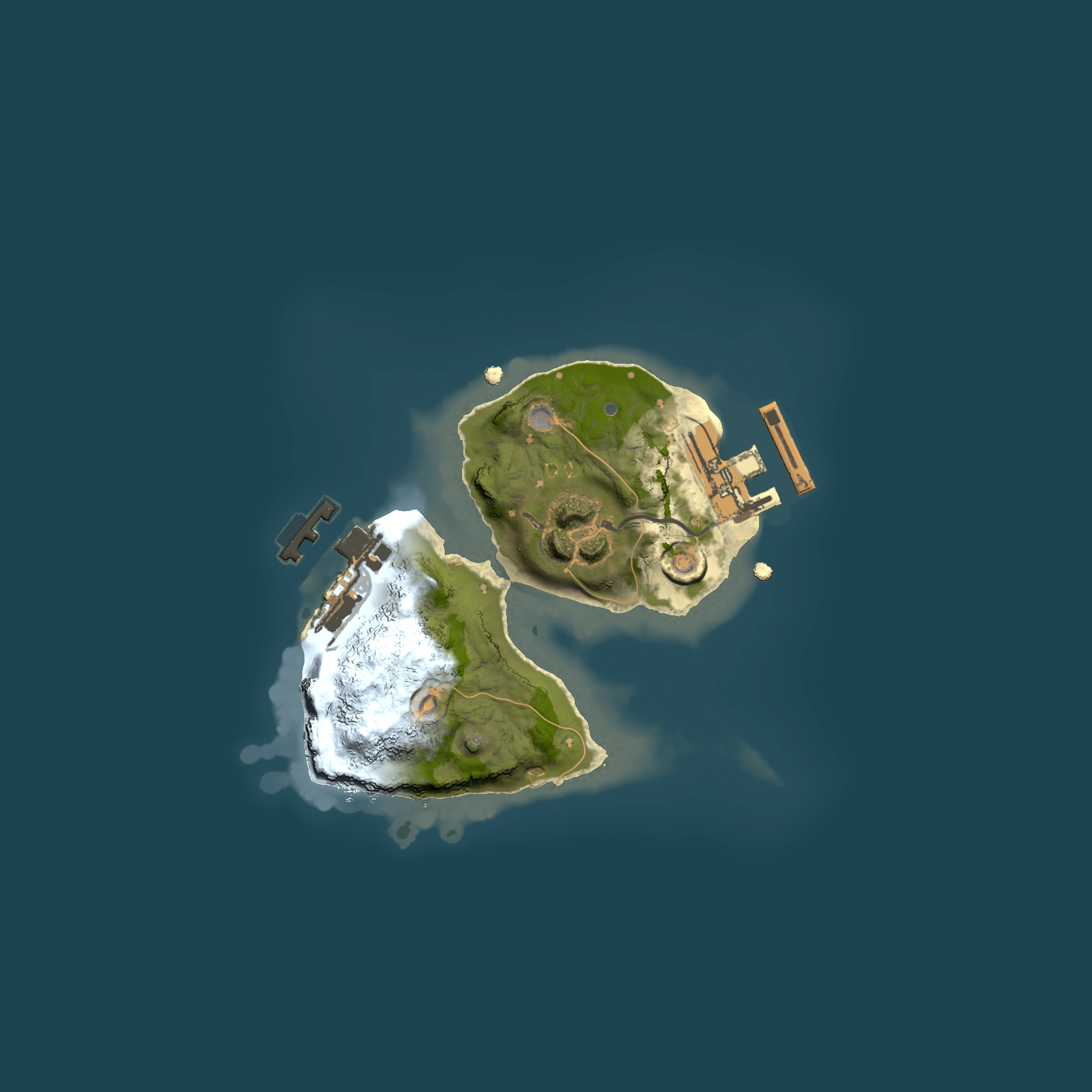 Full top-down render of Rust map seed 1641180973, 1500x1500m