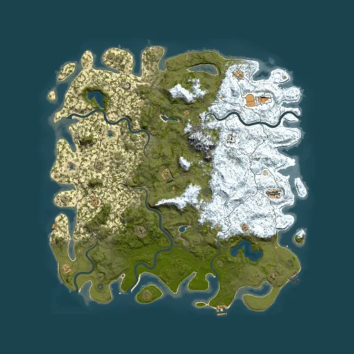 Rust map seed 179244062, 6000x6000m top-down preview