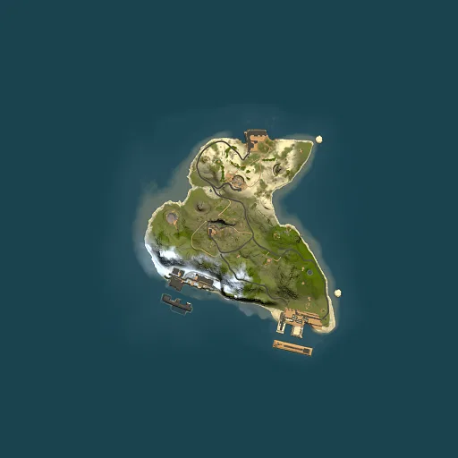 Rust map seed 78711838, 1500x1500m top-down preview