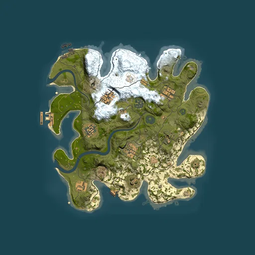 Rust map seed 1246229399, 3000x3000m top-down preview