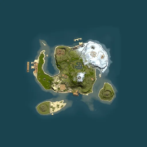 Rust map seed 1143803354, 2000x2000m top-down preview