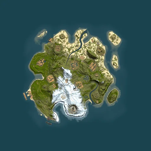 Rust map seed 1925049434, 3000x3000m top-down preview
