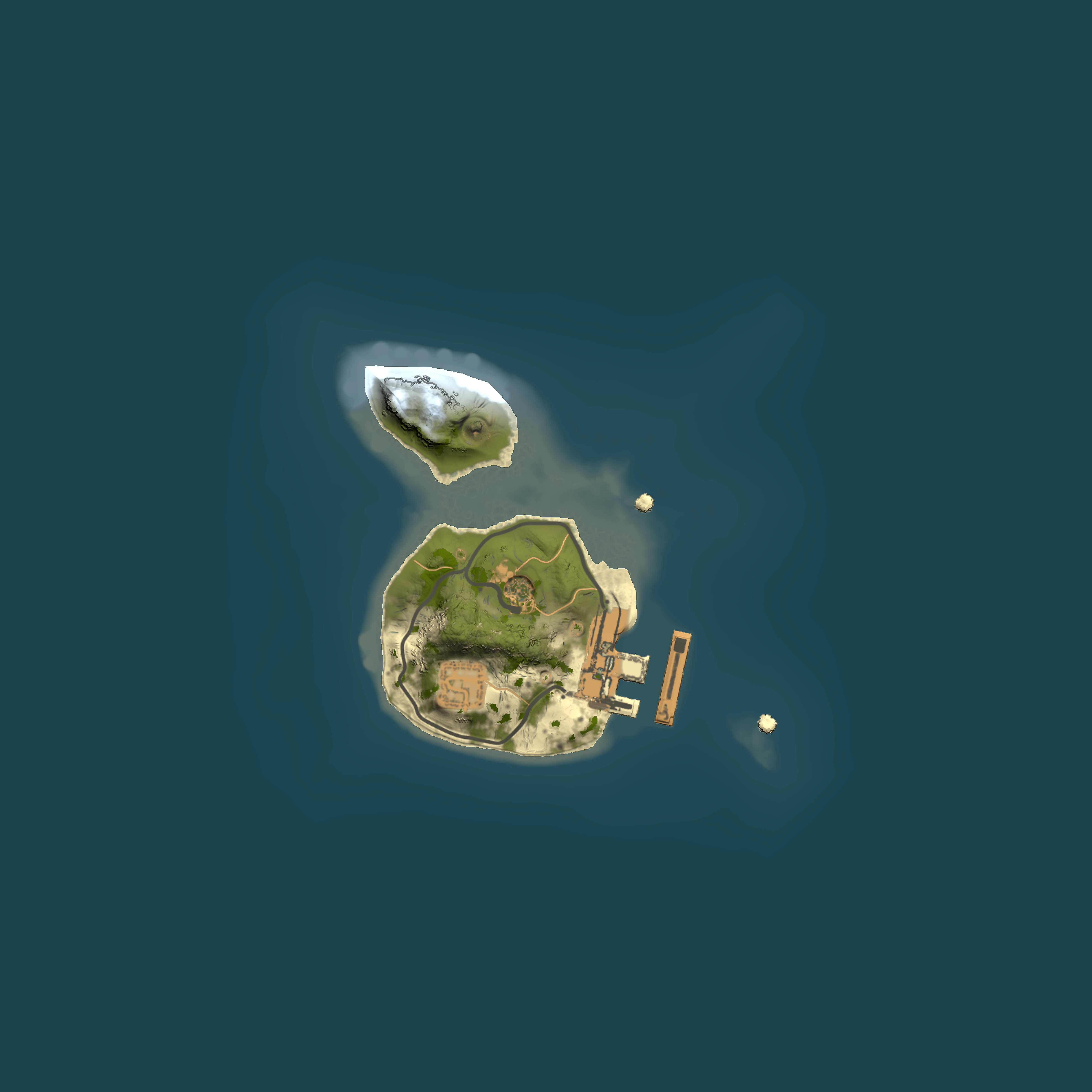 Full top-down render of Rust map seed 784511362, 1500x1500m