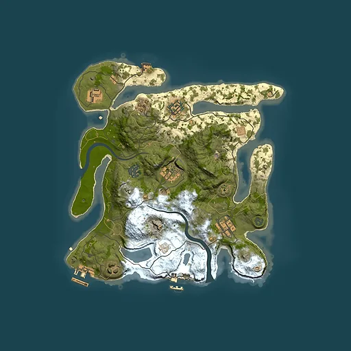Rust map seed 2024571354, 3000x3000m top-down preview