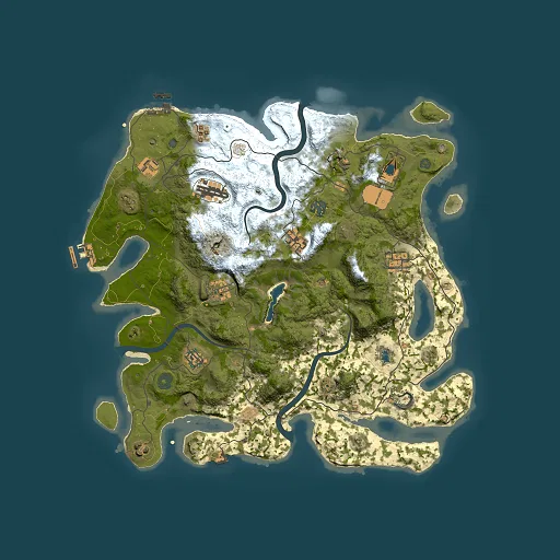 Rust map seed 797350692, 4000x4000m top-down preview