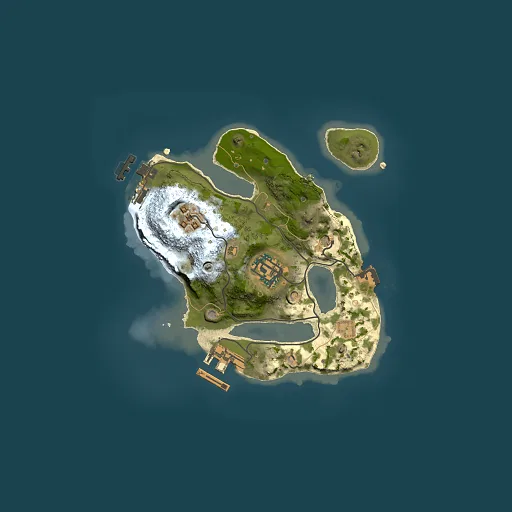 Rust map seed 121522900, 2000x2000m top-down preview