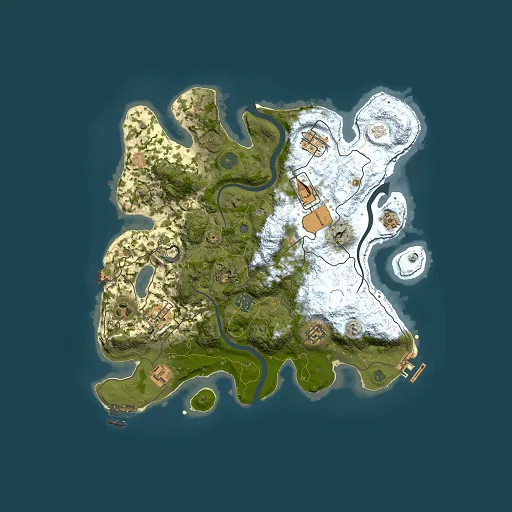Rust map seed 113346547, 3500x3500m top-down preview