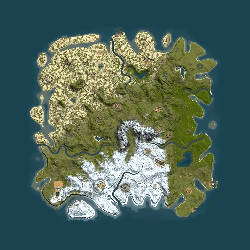 Rust map seed 1698112750, 5500x5500m top-down preview