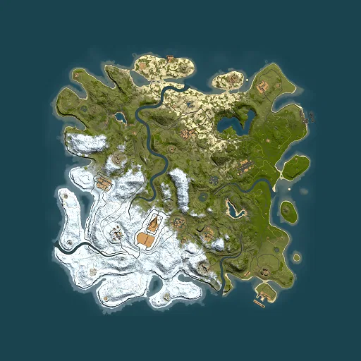 Rust map seed 1923879798, 4500x4500m top-down preview