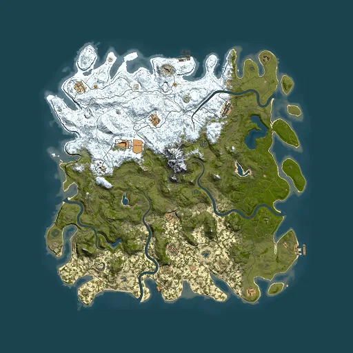 Rust map seed 1812479047, 5500x5500m top-down preview
