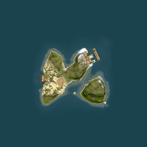 Rust map seed 872829315, 1500x1500m top-down preview