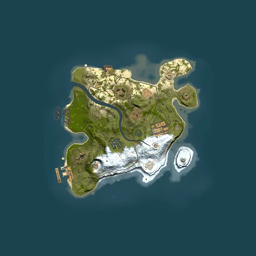 Rust map seed 1793064010, 2500x2500m top-down preview