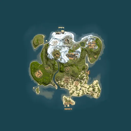 Rust map seed 162199526, 2500x2500m top-down preview