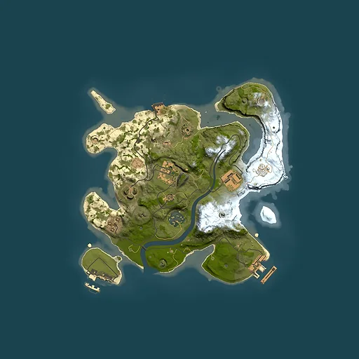 Rust map seed 561416274, 2500x2500m top-down preview