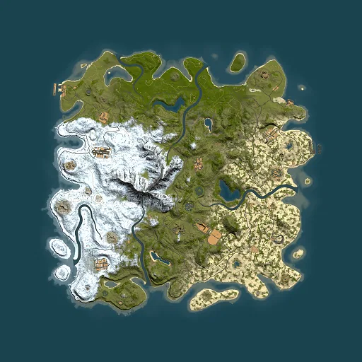 Rust map seed 1799335730, 5000x5000m top-down preview