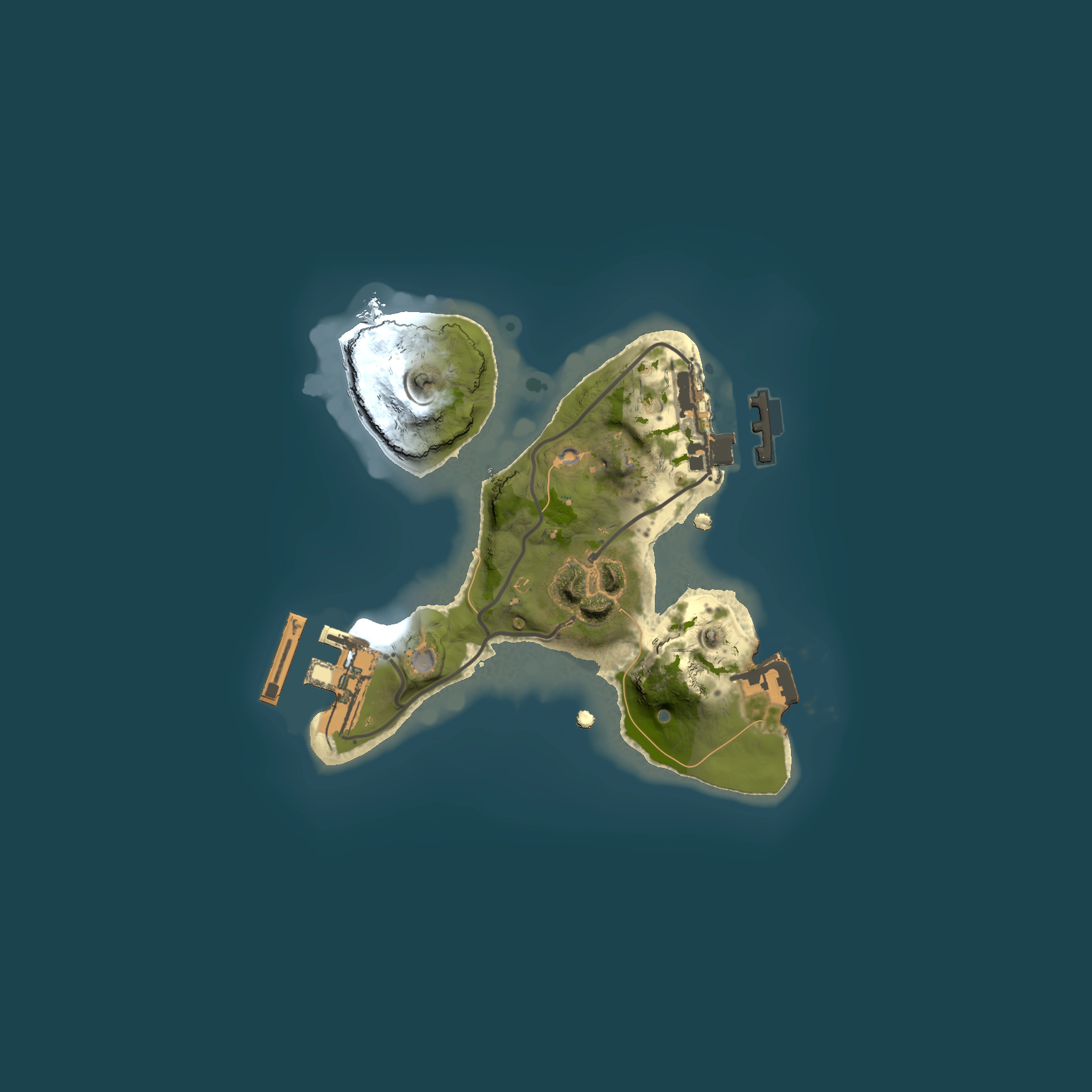 Full top-down render of Rust map seed 724500265, 1500x1500m
